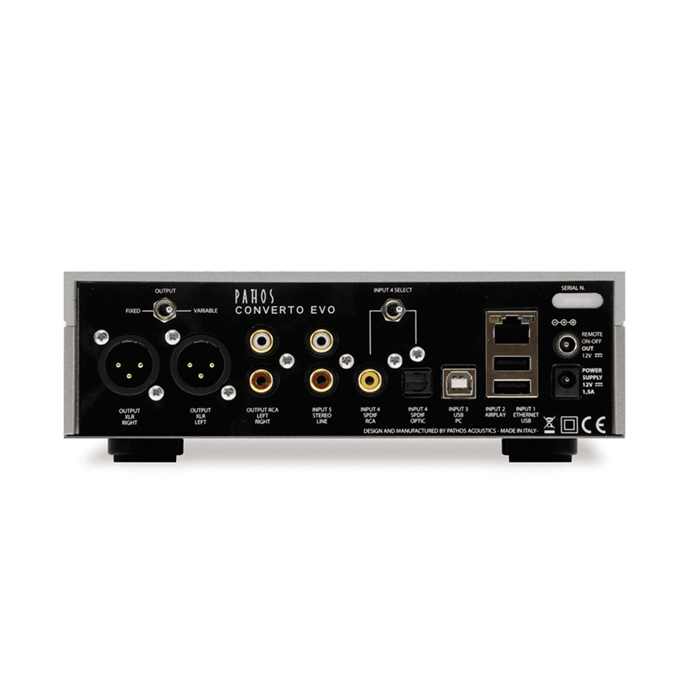 Pathos Converto MKII RR D/A, Converter/Preamplifier and Headphone Amplifier