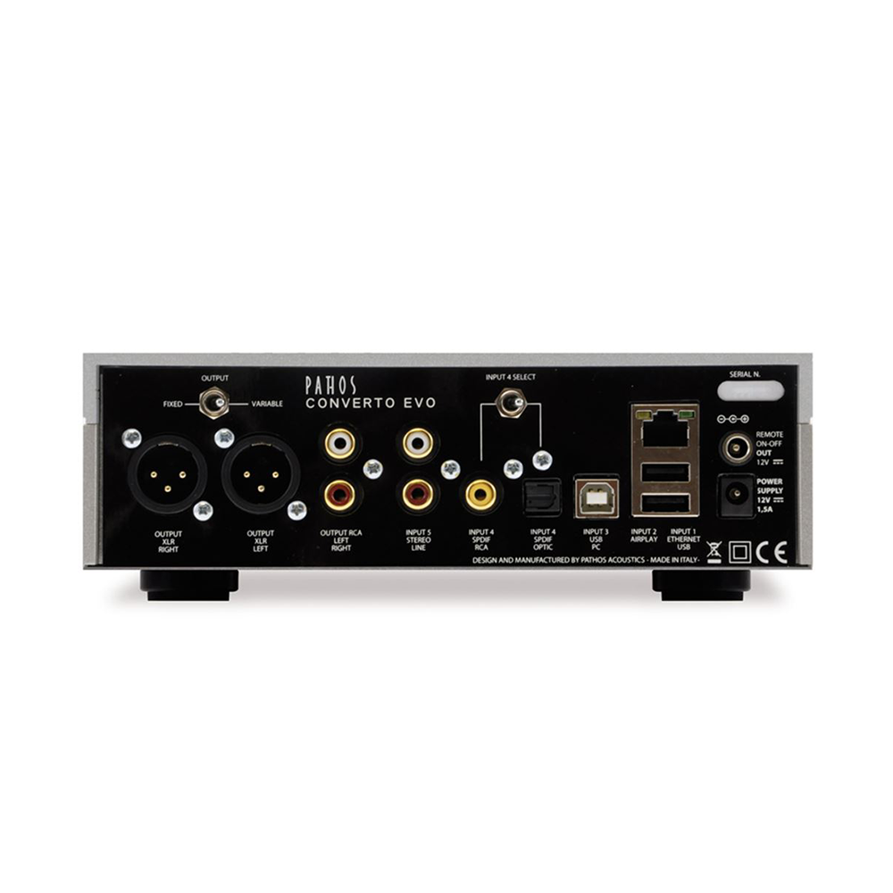 Pathos - Converto MKII RR D/A, Converter/Preamplifier and Headphone Amplifier