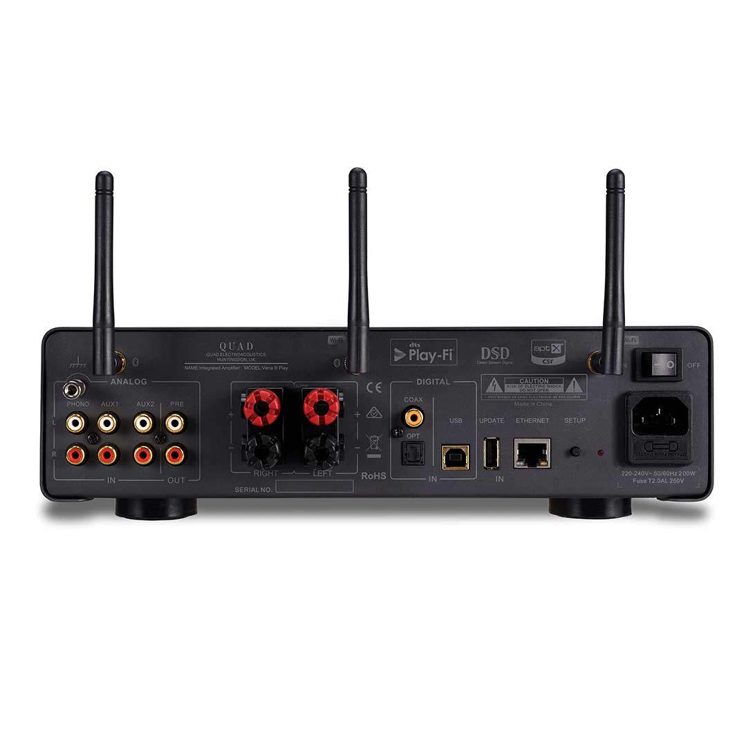 QUAD - Vena II Play - Wireless Streaming Integrated Amplifier