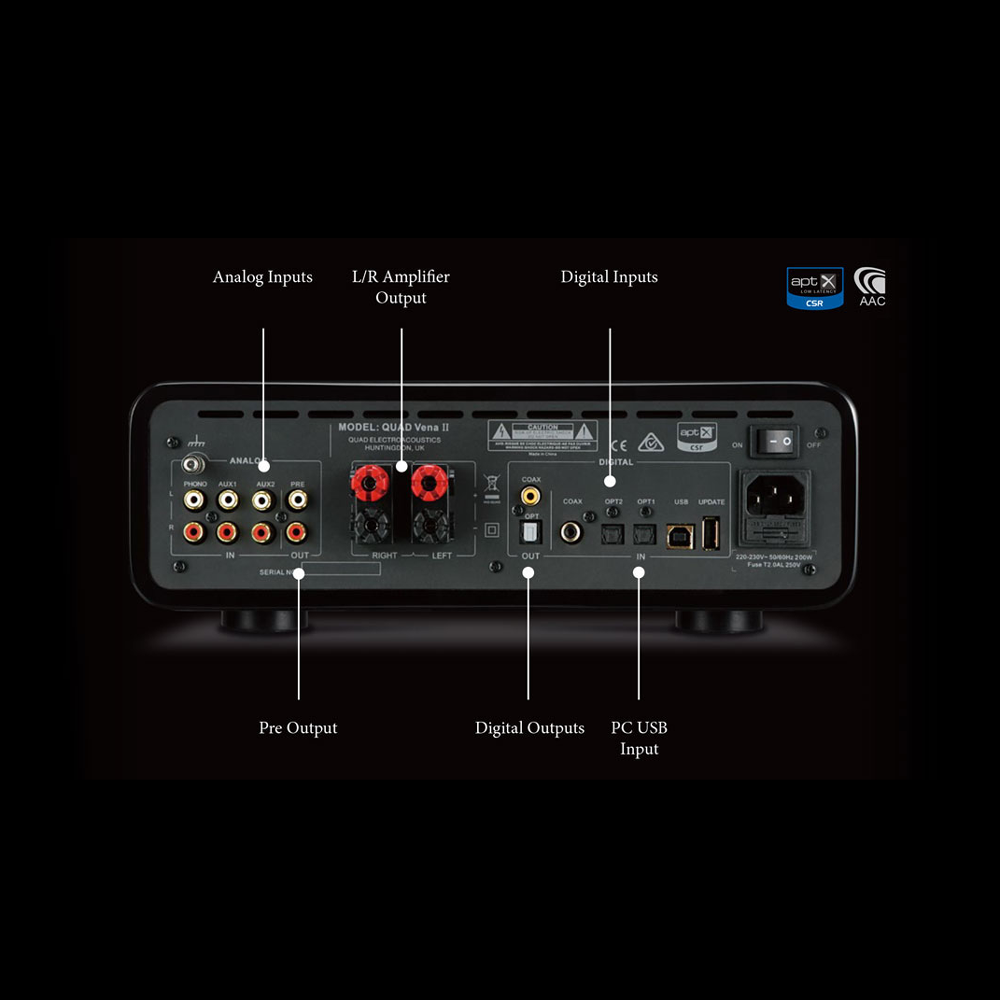 QUAD - Vena II - Integrated Amplifier