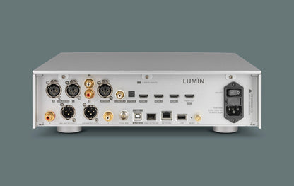 Lumin Hub Script LUMIN P1 Network Hub: Audiophile Streamer, DAC & Preamp β AUDIOHUB
