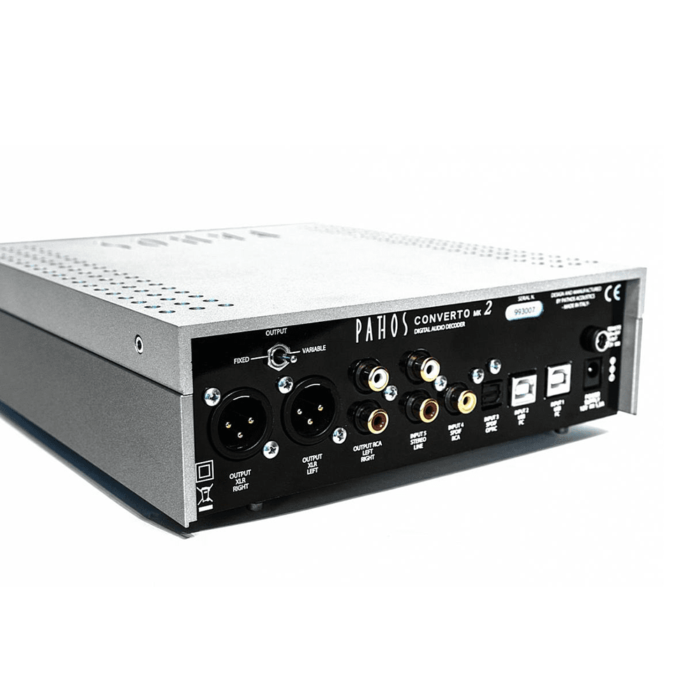 Pathos Converto MKII RR D/A, Converter/Preamplifier and Headphone Amplifier