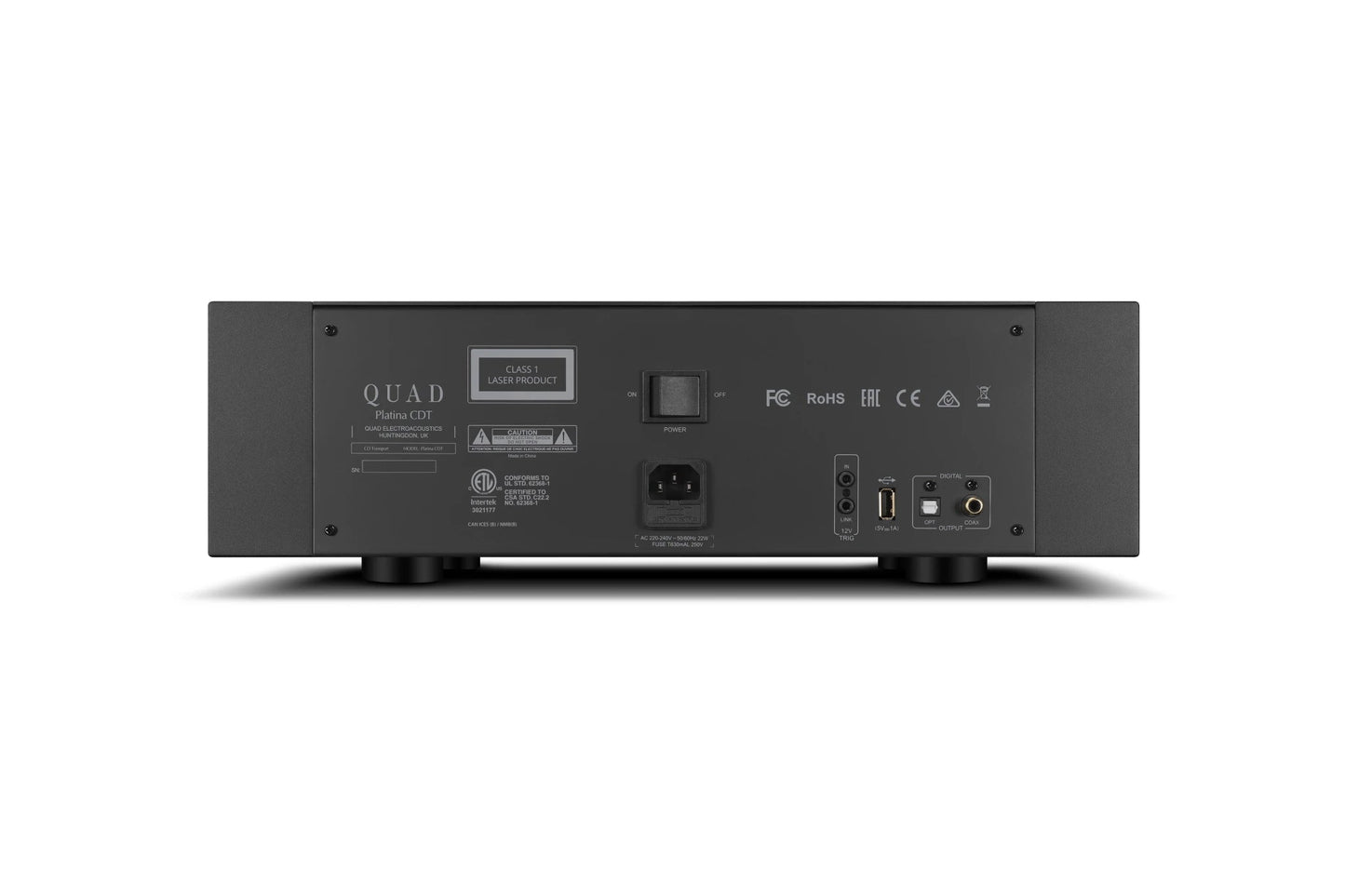 QUAD PLATINA CDT Reference CD Transport