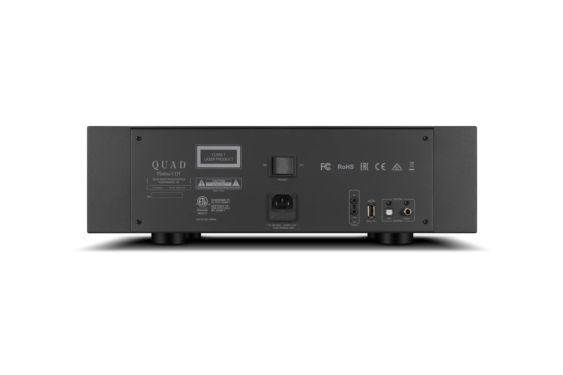 QUAD PLATINA CDT Reference CD Transport