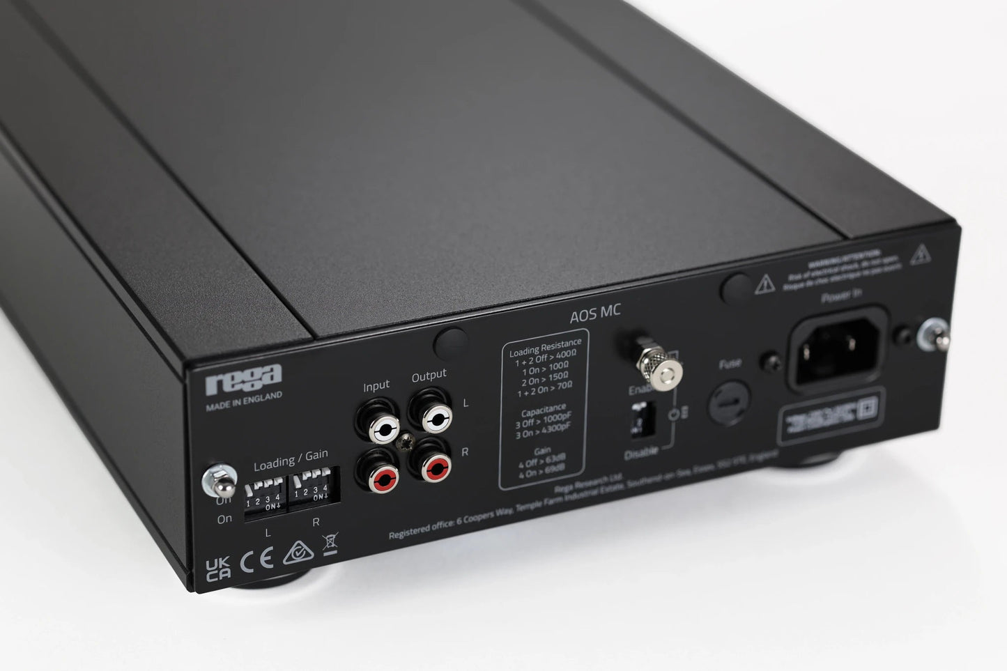Rega AOS MC Moving Coil Phono Stage