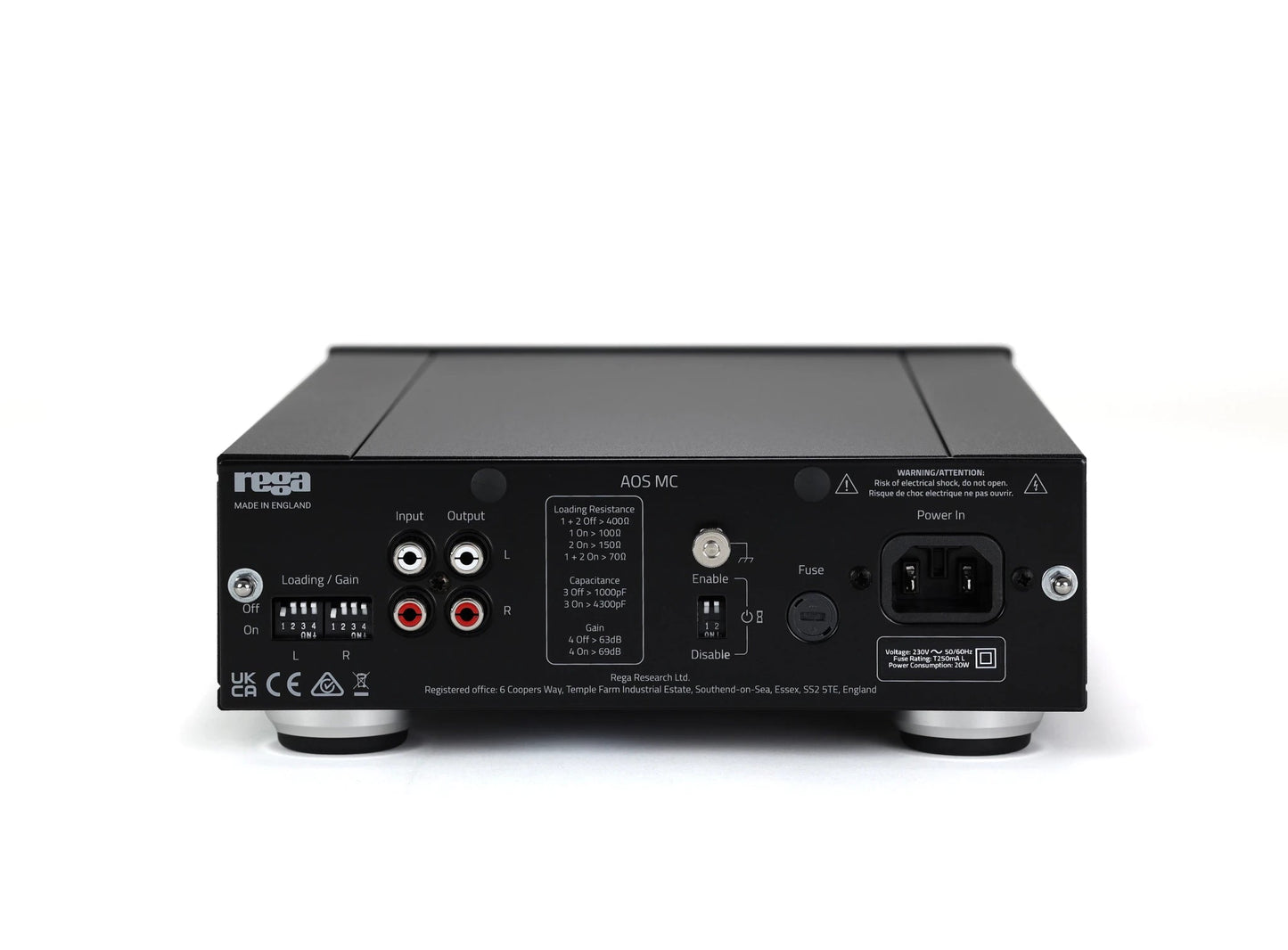 Rega AOS MC Moving Coil Phono Stage