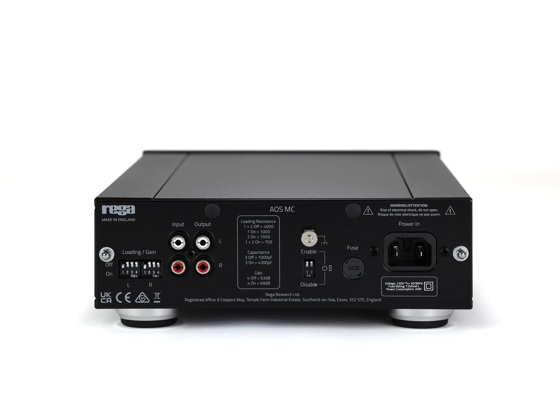 Rega AOS MC Moving Coil Phono Stage
