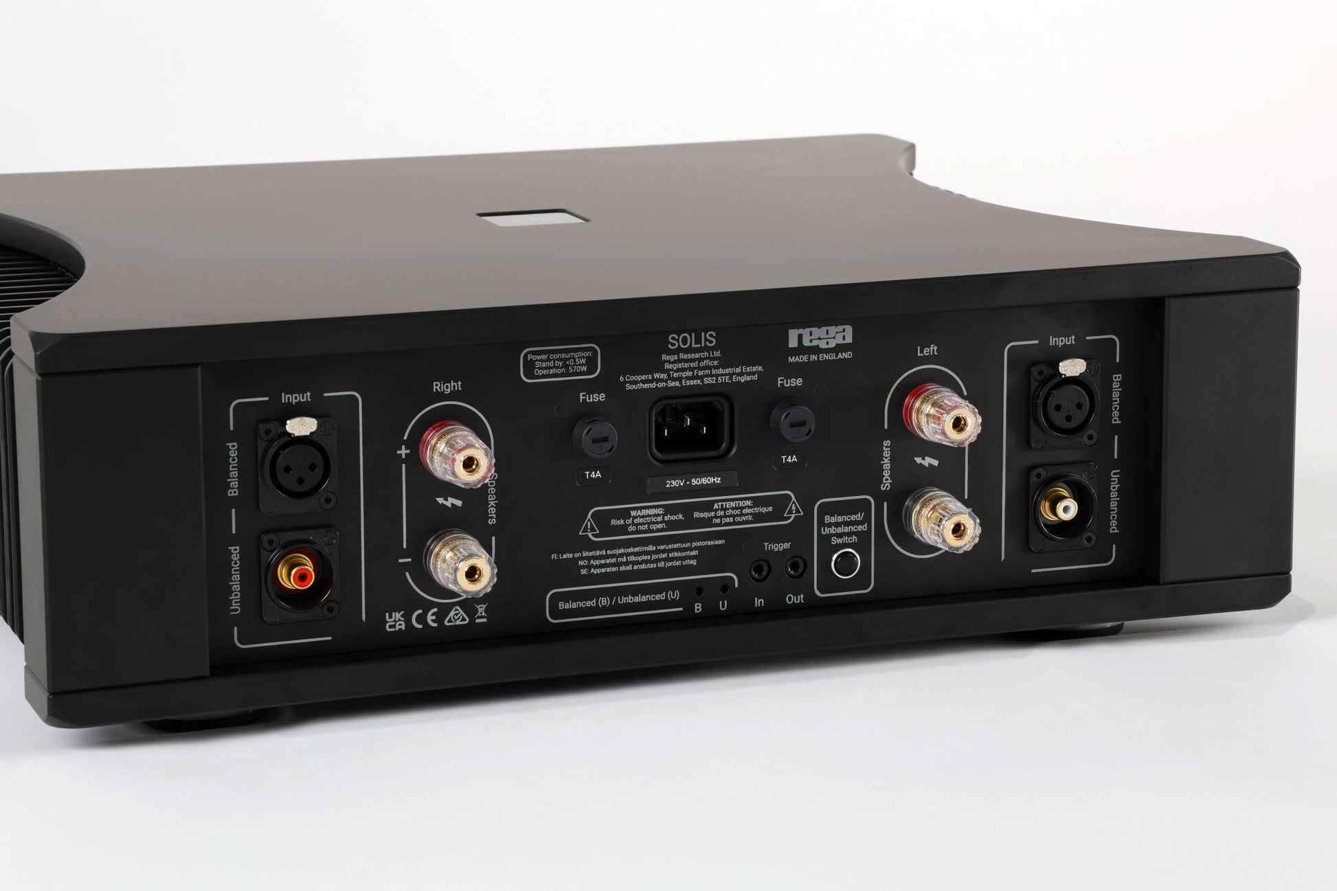 Rega SOLIS Reference Power Amplifier