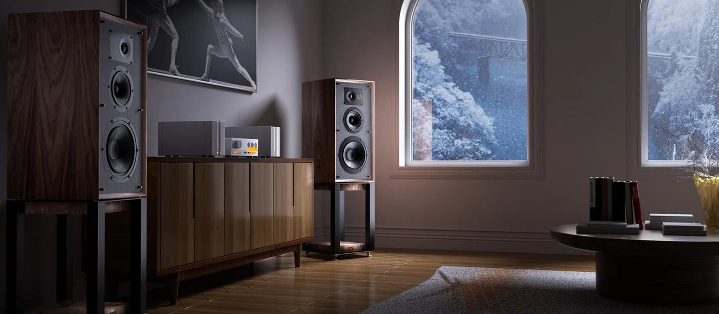 Wharfedale SUPER LINTON Heritage bookshelf speakers